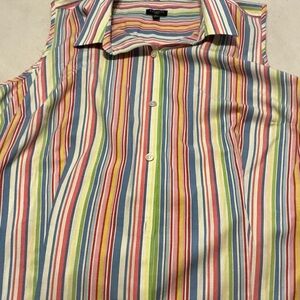 Talbots Multicolor Striped Woman’s Shirt